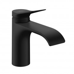 HANSGROHE - Vivenis Umyvadlová baterie s výpustí, EcoSmart, CoolStart, matná černá (75014670)