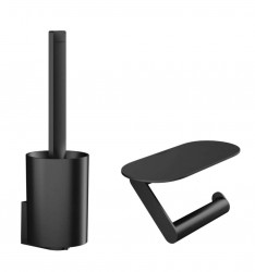 HANSGROHE - WallStoris Set doplňků pro WC, matná černá (27969670)