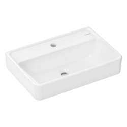 HANSGROHE - Xanuia Q Umyvadlo 55x37 cm, bez přepadu, otvor pro baterii, SmartClean, bílá (61122450)