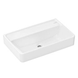 HANSGROHE - Xanuia Q Umyvadlo 60x37 cm, bez přepadu, bez otvoru pro baterii, bílá (60216450)