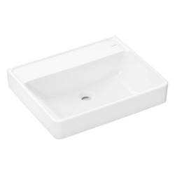 HANSGROHE - Xanuia Q Umyvadlo 60x48 cm, bez přepadu, bez otvoru pro baterii, SmartClean, bílá (61151450)