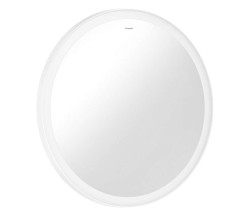 HANSGROHE - Xarita Lite S Zrcadlo s LED osvětlením, průměr 70 cm, matná bílá (54966700)