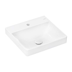 HANSGROHE - Xelu Q Umývátko 50x48 cm, bez přepadu, s otvorem pro baterii, SmartClean, bílá (61014450)