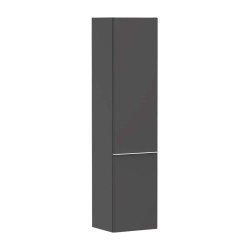 HANSGROHE - Xelu Q Vysoká skříňka 40x165x35 cm, 2 dvířka, panty vlevo, matná šedá/matná bílá (54136700)
