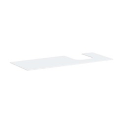 HANSGROHE - Xevolos E Deska pod umyvadlo, 137x55 cm, výřez vpravo, matná bílá (54206700)