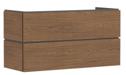 HANSGROHE - Xilesa E Umyvadlová skříňka, 62x118x47 cm, 2 zásuvky, kašmírový dub (54264550)