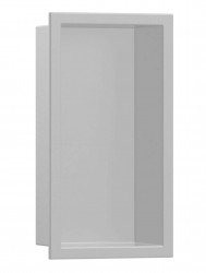 HANSGROHE - XtraStoris Original Výklenek do stěny s rámem, 30x15x10 cm, betonově šedá (56057380)