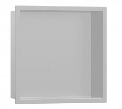 HANSGROHE - XtraStoris Original Výklenek do stěny s rámem, 30x30x10 cm, betonově šedá (56061380)