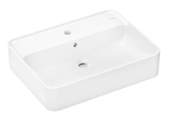 HANSGROHE - Xuniva Q Umyvadlo na desku, 60x45 cm, s přepadem, otvor pro baterii, bílá (60172450)
