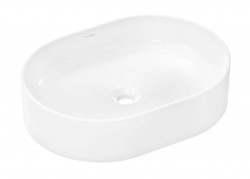 HANSGROHE - Xuniva U Umyvadlo na desku, 55x40 cm, bez přepadu, SmartClean, bílá (61073450)