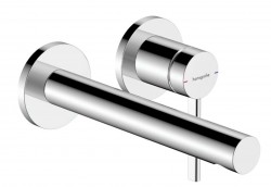 HANSGROHE - Zesis S Umyvadlová baterie pod omítku, s výpustí, 2-otvorová instalace, EcoSmart+, chrom (74750000)