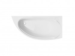 HOPA - Asymetrická vana MINI - Nožičky k vaně - Bez nožiček, Rozměr vany - 150 × 70 cm, Způsob provedení - Levé (VANMINI150L)