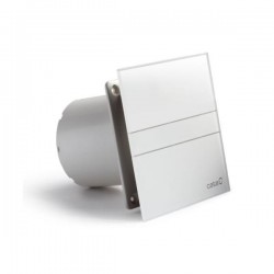HOPA - Axiální ventilátory na zeď či do stropu E100 GT, s časovačem, sklo bílé (CATA00900100)