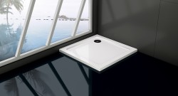 HOPA - Čtvercová mramorová sprchová vanička VENETS - Rozměr A - 70 , Rozměr B - 70 (VANKCTVE70)