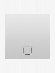 HOPA - Čtvercová vanička z litého mramoru KERMEN - Barva - Bílá, Nožičky k vaně - Bez nožiček, Rozměr A - 90, Rozměr B - 90, Rozměr C - 2.5 (VANKKER9090)