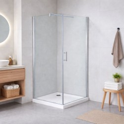 HOPA - Čtvercový sprchový set OSUNA + AQUARIUS (OLBOSU90CC)