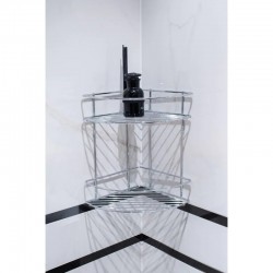 HOPA - Drátěná rohová polička KD02080045 (KD02080045)