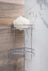 HOPA - Drátěná rohová polička KD02080047 (KD02080047)