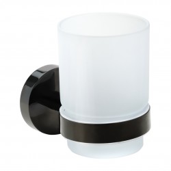 HOPA - Držák kartáčků, sklo - Barva - Hematit (KDBE159110012)