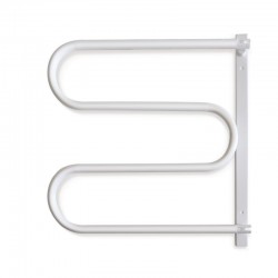 HOPA - Elektrický sušák otočný - Barva - Bílá, Materiál - Komaxit, Rozměr radiátoru - ES 2 - 35 x 565 x 475 mm, Výkon - 40 W (OLBES2OB)