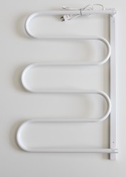HOPA - Elektrický sušák otočný - Barva - Bílá, Materiál - Komaxit, Rozměr radiátoru - ES 3 - 35 x 865 x 580 mm, Výkon - 83 W (OLBES3OB)