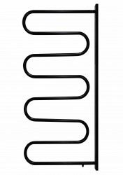 HOPA - Elektrický sušák otočný - Barva - Černá , Materiál - Komaxit, Rozměr radiátoru - ES 3/V - 35 x 1165 x 435 mm, Výkon - 83 W (OLBES3VOCER)