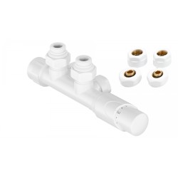 HOPA - HYBRID-SADA, universální středový ventil - Barva - Bílá (RDHYBRIDSADAW)