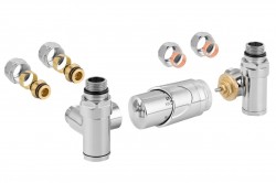 HOPA - INTEGRATO-SADA, rohový ventil (Z8) - Barva - Chrom (RDINTEGSADAC)