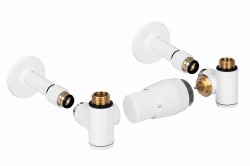 HOPA - INTER-SET, rohový ventil (Z8) - Barva - Bílá, Varianta - Pravá (RDINTERSETRW)