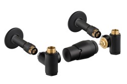 HOPA - INTER-SET, rohový ventil (Z8) - Barva - Černá strukturální, Varianta - Pravá (RDINTERSETRMB)