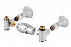 HOPA - INTER-SET, rohový ventil (Z8) - Barva - Chrom, Varianta - Levá (RDINTERSETLC)