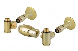 HOPA - INTER-SET, rohový ventil (Z8) - Barva - Zlatá lesklá, Varianta - Levá (RDINTERSETLZG)