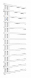 HOPA - Koupelnový radiátor DARVEL bílá barva - Barva - Bílá, Doporučená topná tyč (W) - 600, Rozměr A - 60, Rozměr C - 125, Skutečný rozměr radiátoru (v mm) - 600 x 1230 mm, Typ připojení - Spodní 50 mm (RADDAV601235)
