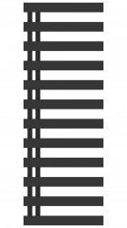 HOPA - Koupelnový radiátor EDINBURGH černá barva - Barva - Černá , Doporučená topná tyč (W) - 400, Rozměr A - 50, Rozměr C - 105, Skutečný rozměr radiátoru (v mm) - 500 x 1020 mm, Typ připojení - Spodní 50 mm (RADEDI501031)
