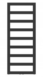 HOPA - Koupelnový radiátor GLASGOW černá barva - Barva - Černá , Doporučená topná tyč (W) - 900, Rozměr A - 60, Rozměr C - 170, Skutečný rozměr radiátoru (v mm) - 600 x 1700 mm (RADGLA601731SP)