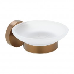 HOPA - Mýdlenka skleněná - Barva - Růžové zlato broušená (KDBE155108042)