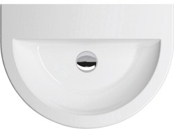 HOPA - Nástěnné umyvadlo THIN 60 × 43 cm (KEAZTHUM060ZK)