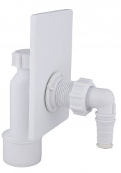 HOPA - Pračkový sifon STY-510, STY-510-K - Barva - Bílá (OLPSTY510)