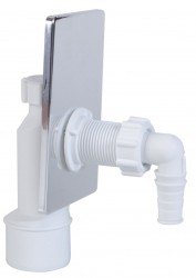 HOPA - Pračkový sifon STY-510, STY-510-K - Barva - Chrom (OLPSTY510K)