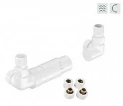 HOPA - PRIME-SADA, universální rohový ventil - Barva - Bílá (RDPRIMESADAW)