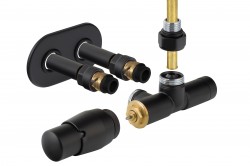 HOPA - SINGLE-SET, jednobodový ventil (Z7) - Barva - Černá matná tmavá, Varianta - Pravá (RDSINGLESETRMB)