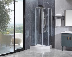 HOPA - Sprchový kout LUGO - Barva rámu - Chrom/Leštěný hliník (ALU), Rozměr A - 80, Rozměr B - 80, Rozměr C - 195, Výplň - Čiré bezpečnostní sklo - 5 mm (OLBLUGO80CC)