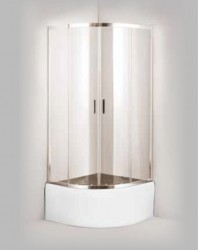 HOPA - Sprchový kout TOLEDO PLUS - Barva rámu - Chrom/Leštěný hliník (ALU), Rozměr A - 90, Rozměr B - 90, Rozměr C - 188, Směr zavírání - Univerzální Levé / Pravé, Výplň - Čiré bezpečnostní sklo - 5 / 6 mm (OLBTOL90CCPLUS)