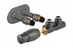 HOPA - TERM-SET, středový ventil (Z4) - Barva - Anthracite, Varianta - Levá (RDTERMSETLA)