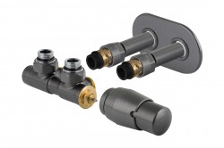 HOPA - TERM-SET, středový ventil (Z4) - Barva - Anthracite, Varianta - Pravá (RDTERMSETRA)