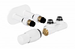 HOPA - TERM-SET, středový ventil (Z4) - Barva - Bílá, Varianta - Levá (RDTERMSETLW)