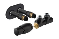 HOPA - TERM-SET, středový ventil (Z4) - Barva - Černá strukturální, Varianta - Levá (RDTERMSETLMB)