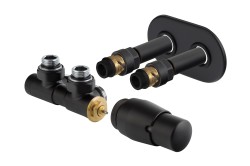 HOPA - TERM-SET, středový ventil (Z4) - Barva - Černá strukturální, Varianta - Pravá (RDTERMSETRMB)