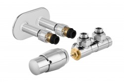 HOPA - TERM-SET, středový ventil (Z4) - Barva - Chrom, Varianta - Levá (RDTERMSETLC)