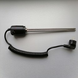 HOPA - Topná tyč PATRONA s termostatem - Barva topné tyče  - Černá, Výkon topné tyče - 600 W (RADPST365)